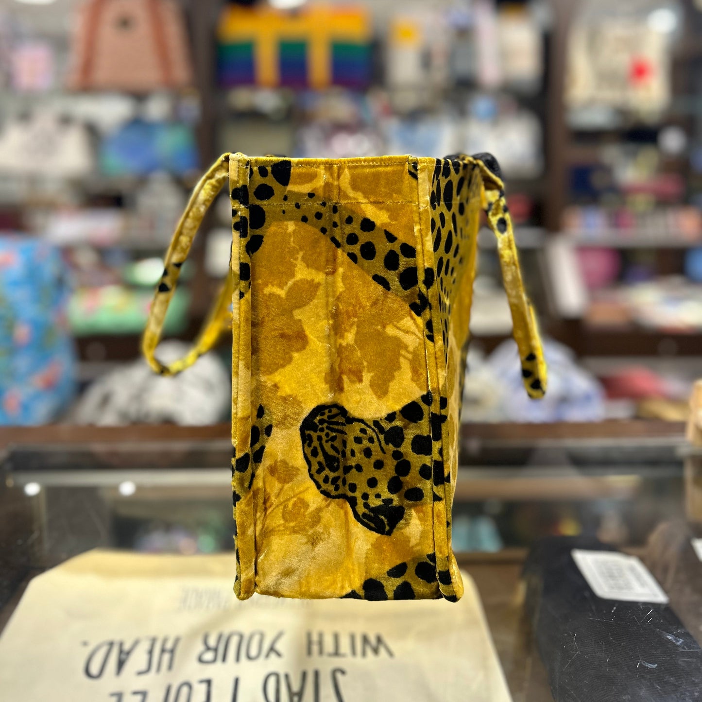 The JUNGLE LEOPARD π KOKYKAI BOOK TOTE