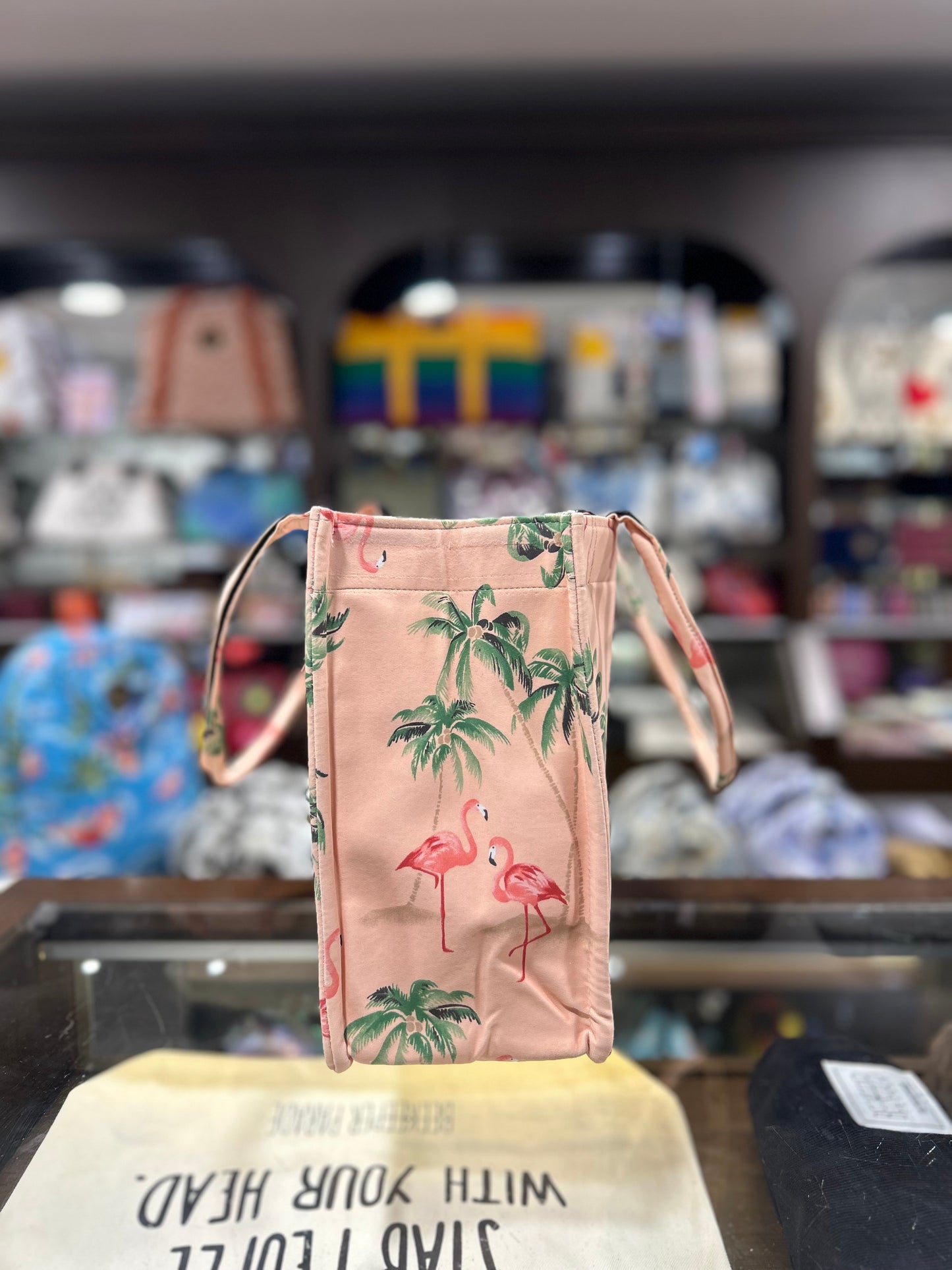 The Flamboyance of Flamingoes 🦩 KOKYKAI BOOK TOTE