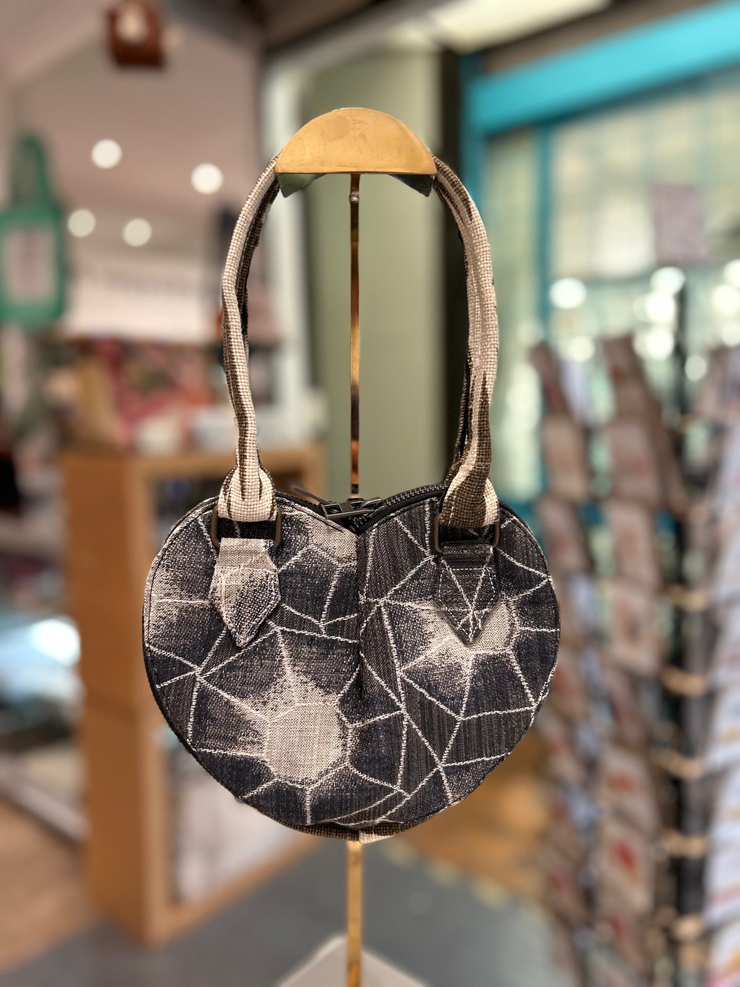 The Safari Stripe kokykai Love Heart Handbag