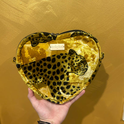 The JUNGLE LEOPARD 🐆 kokykai Love Heart Handbag 2.0