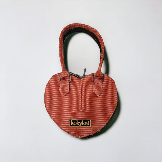 Apricot Amour kokykai Love Heart Handbag