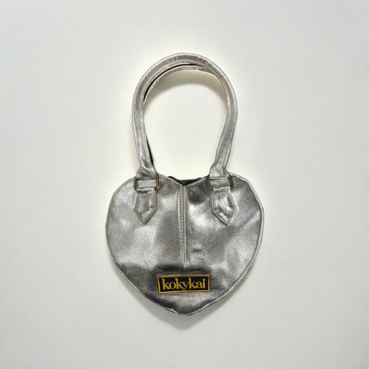 Sterling Silver kokykai Love Heart Handbag